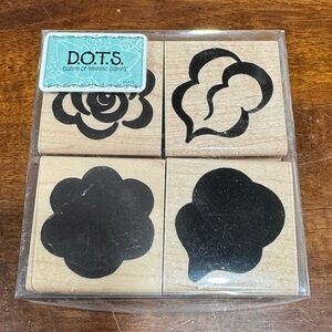 DOTS rubber stamps. S 194. Creative rose
